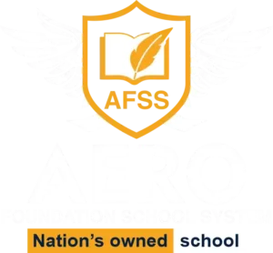 Aero Foundation School System islamabad logo png white